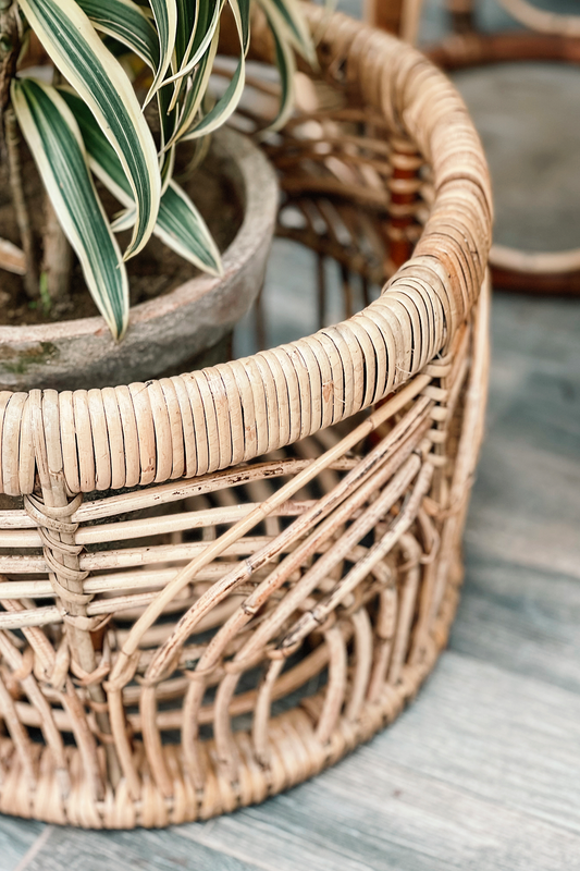 Mini Cane Basket