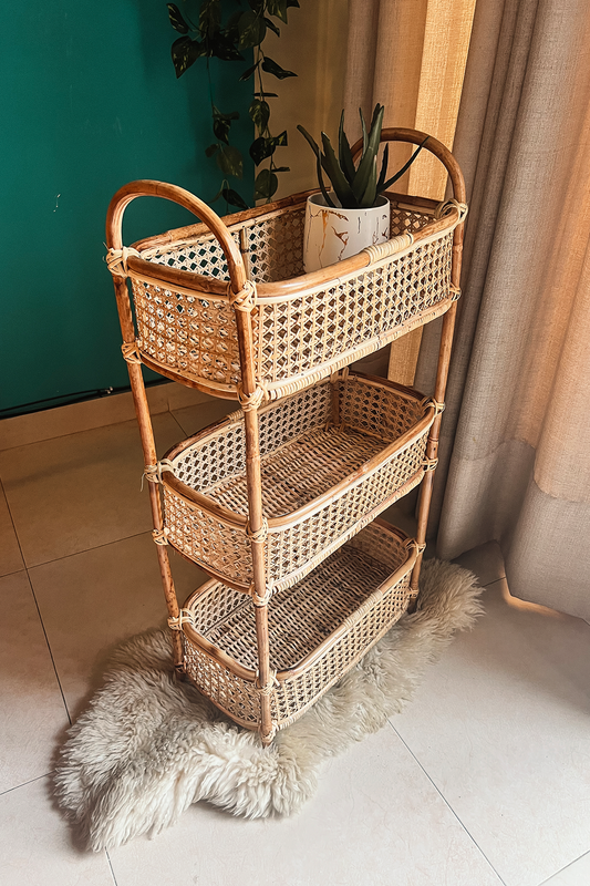 Rattan Rack Shelf