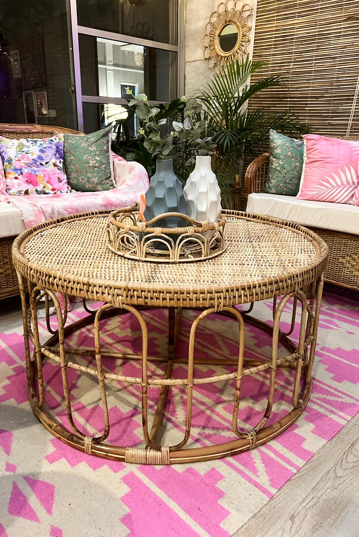 Rattan Coffee Table II