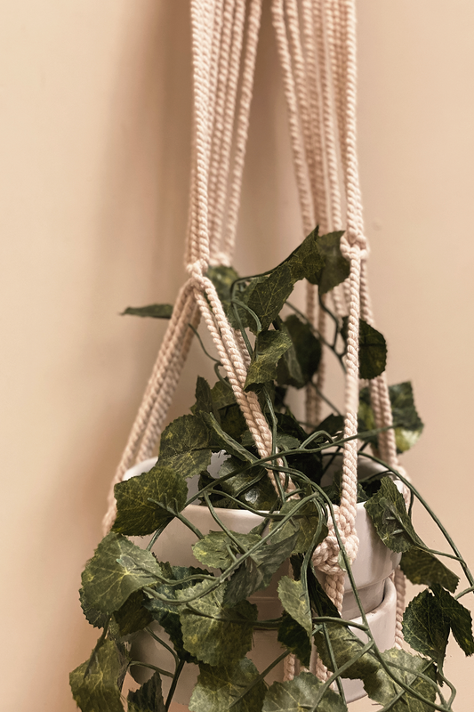 Macramé Hanging Planter - I