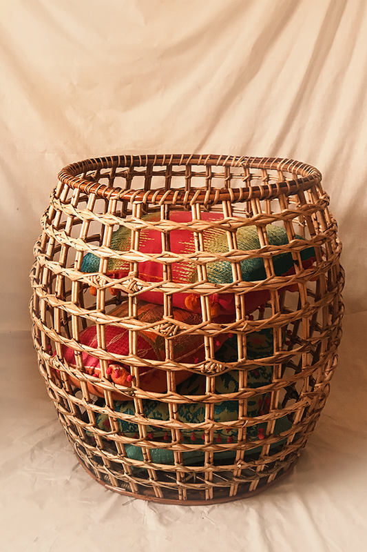 Cane Web Basket