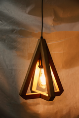 Wooden Diamond Light