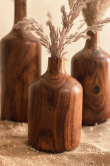 Sheesham Wooden Vases