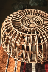 Rattan Pouf II